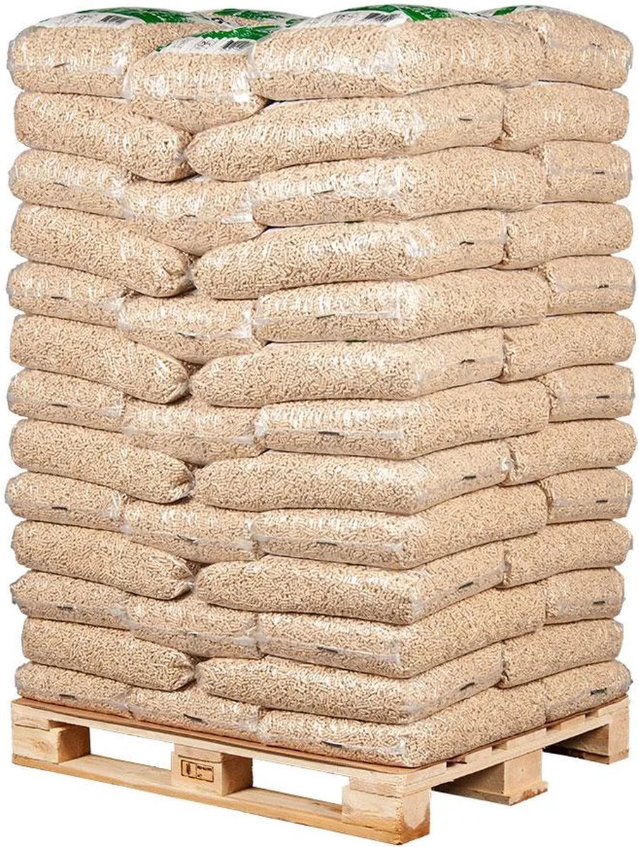 Houtpellets Pellets voor pelletkachel 1 zak van 15 kg Naaldhout