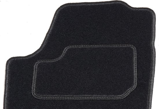 Tapis de sol personnalisés - tissu noir - convient pour Opel Astra G 1998-2004