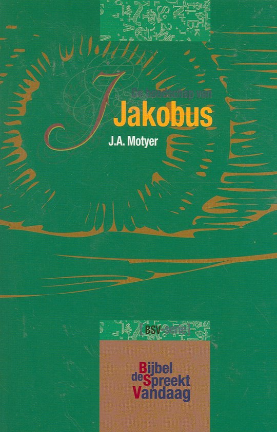 Cover van het boek 'De boodschap van Jakobus' van A. Motyer