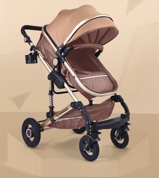 Lishang Reise-Kinderwagen-Tasche für Flugzeug, Kinderwagen-Abdeckung, Buggy, Reisetasche, wasserdicht, Karo-Tasche, Aufbewahrungstasche für Baby, Kinder, Schwarz , Reise-Kinderwagentasche