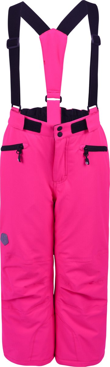 Color Kids - Skibroek voor kinderen met zakken - Pink Glo - maat 92cm