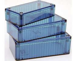 Hammond Electronics 1591 CTBU Universele behuizing – 120 x 65 x 40 – Polycarbonaat – Blauw