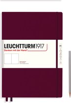 Leuchtturm1917 A4+ Master Blanco Port Red