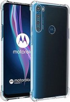 Motorola One Fusion Plus Hoesje Shockproof Transparant