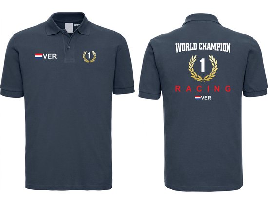 Polo World Champion 1 | Max Verstappen / Red Bull Racing / Formule 1 (Navy)