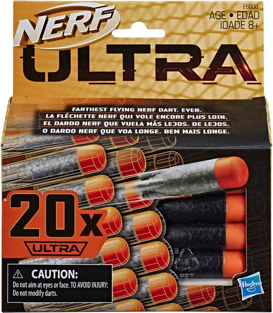 defect Symmetrie fles NERF Ultra 20 Dart Refill | bol.com