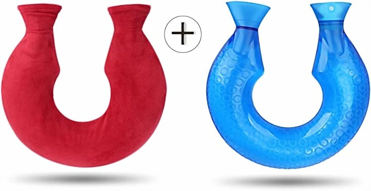 thumbnail: Dalmatische Warmwaterkruik Voor Honden, Met Pluizige Hoes, 2 L