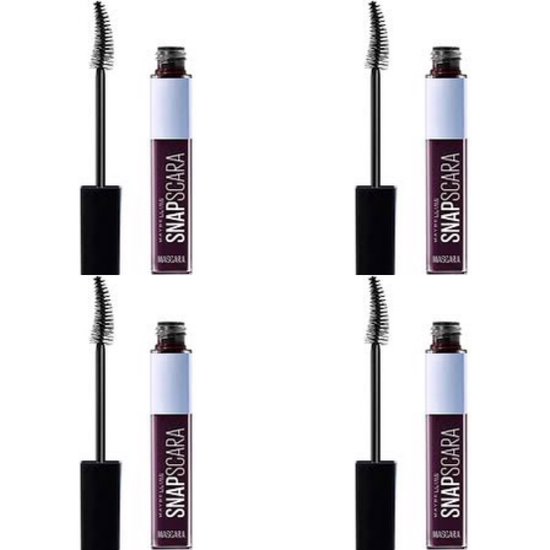 Mascara Maybelline Snapscara 320 Cherry Noire (Lot de 4) bol