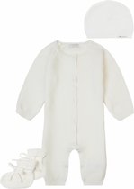 Noppies - ensemble de vêtements - blanc - (3 pièces) - Combishort Monrovia - Chapeau Rosita - Chaussons Nelson - Taille 62