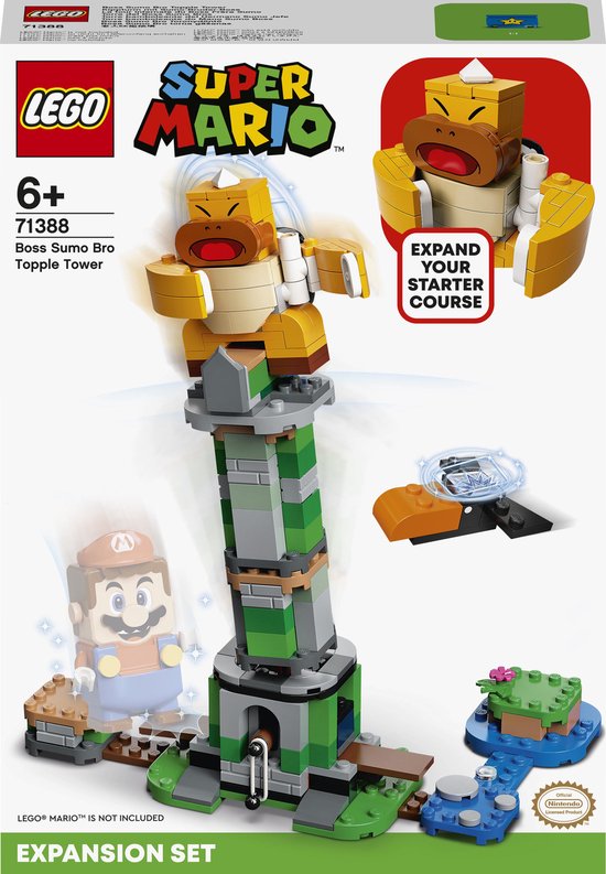 LEGO Super Mario Uitbreidingsset Eindbaasgevecht op de Sumo Bro-Toren -  71388 | bol