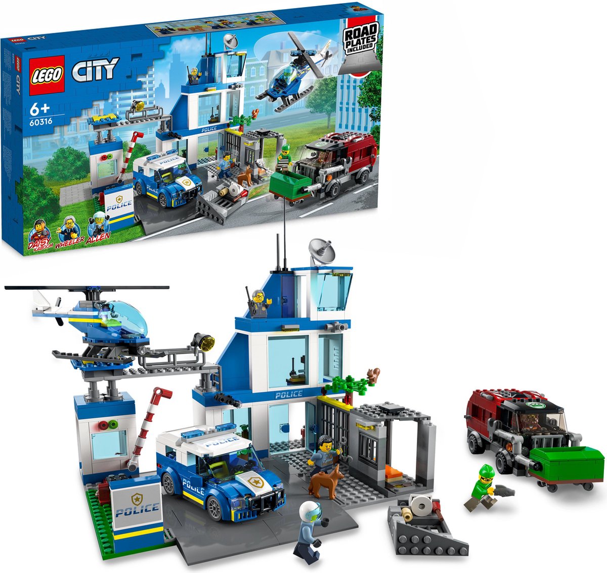 LEGO City Politiestation - 60316 — afbeelding 2