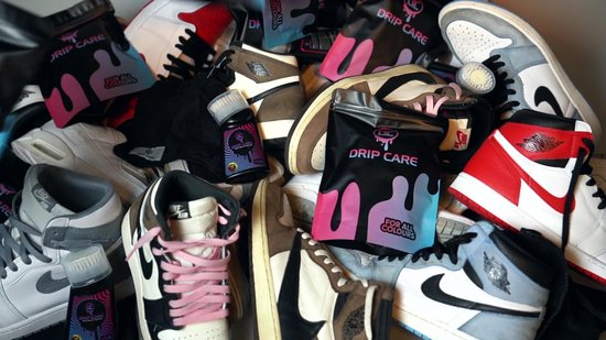 Drip Care Premium Sneaker Cleaner Universele cleaning kit - Schoen set | bol.com
