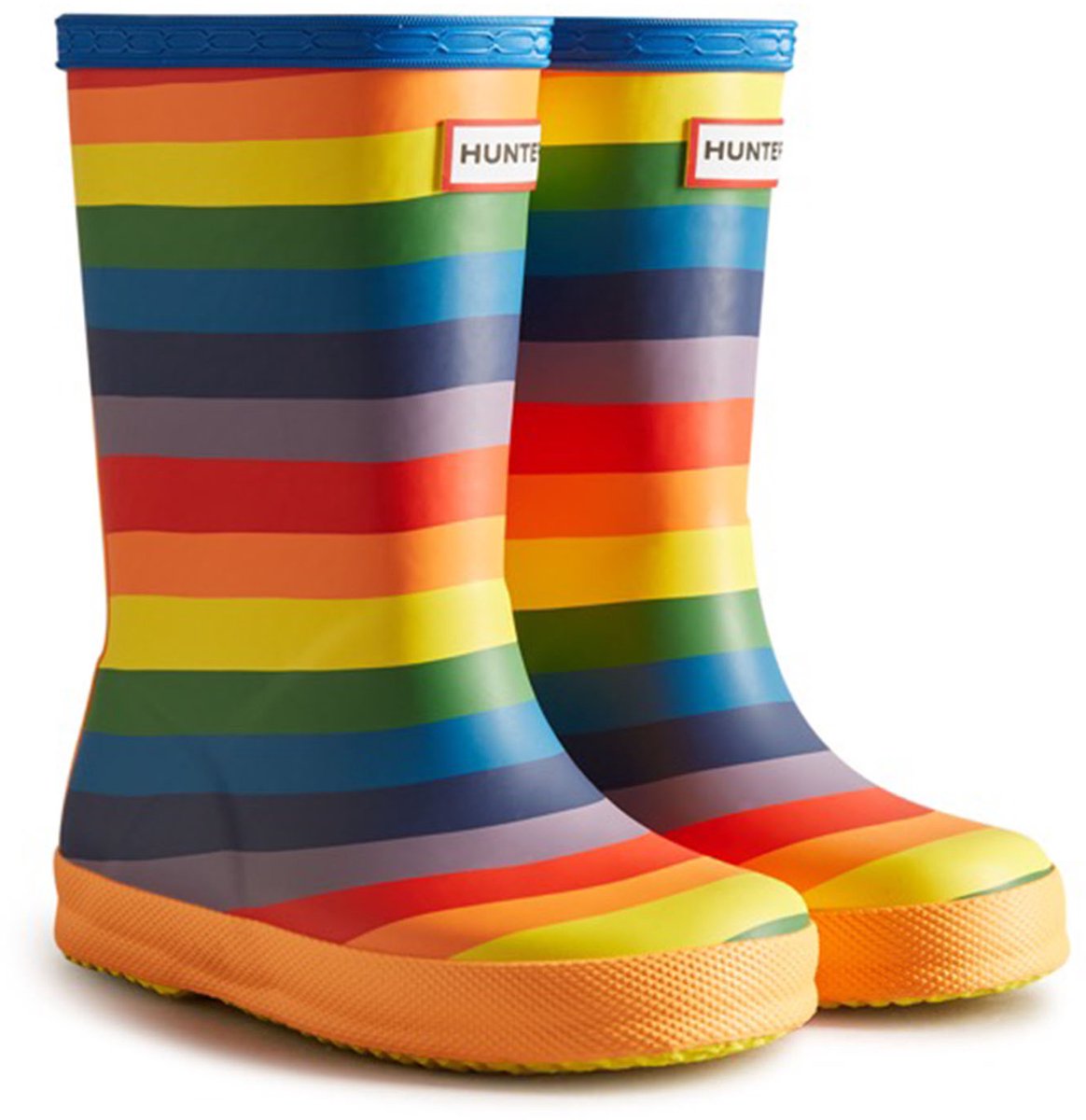 Hunter - Regenlaarzen voor kinderen - Kids first classic - Regenboog - maat 32EU