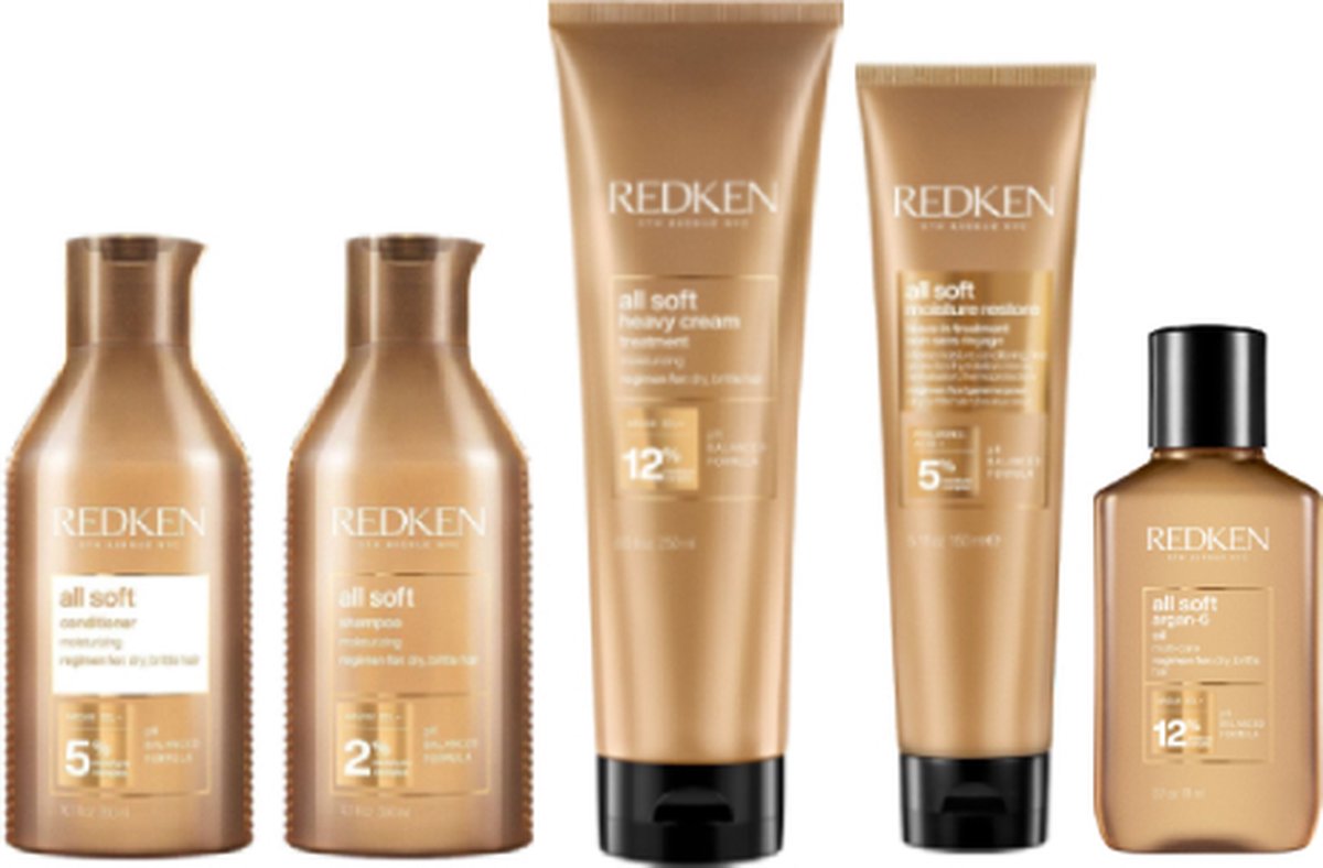 Redken All Soft Pakket haarverzorging