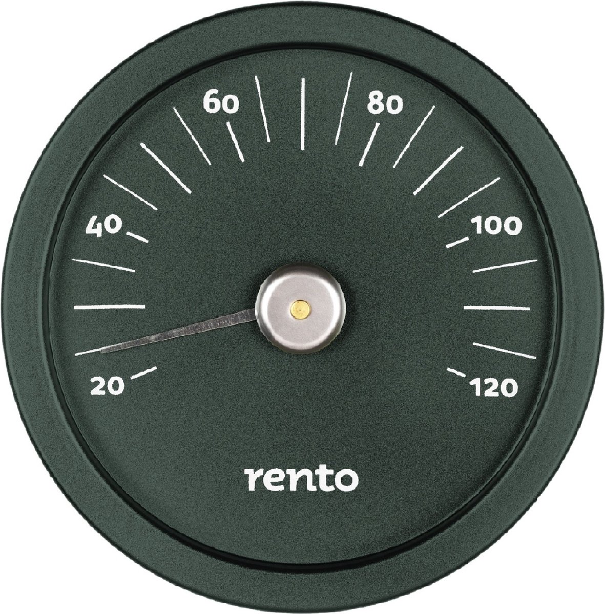 Rento thermometer 15 cm donkergroen OP = OP - Rento