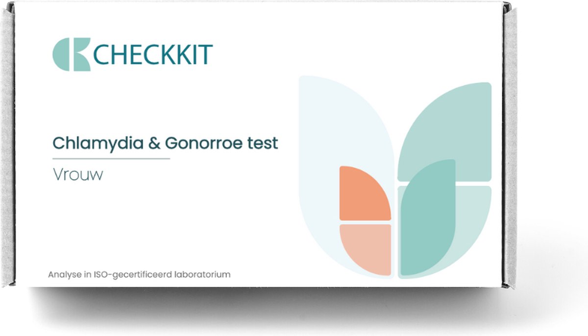 Checkkit Chlamydia Gonorroe Test Vrouw - Binnen 3 werkdagen uitslag