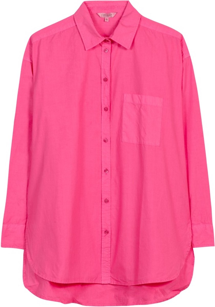 Roze popelin blouse Lelou - Herrlicher - Maat XS