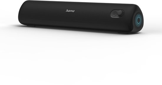 Hama PipeRoll 3.0 Enceinte portable stéréo Noir 20 W