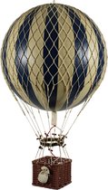 Authentic Models - Luchtballon 'Royal Aero, 'Donker Blauw', diameter luchtballon 32cm