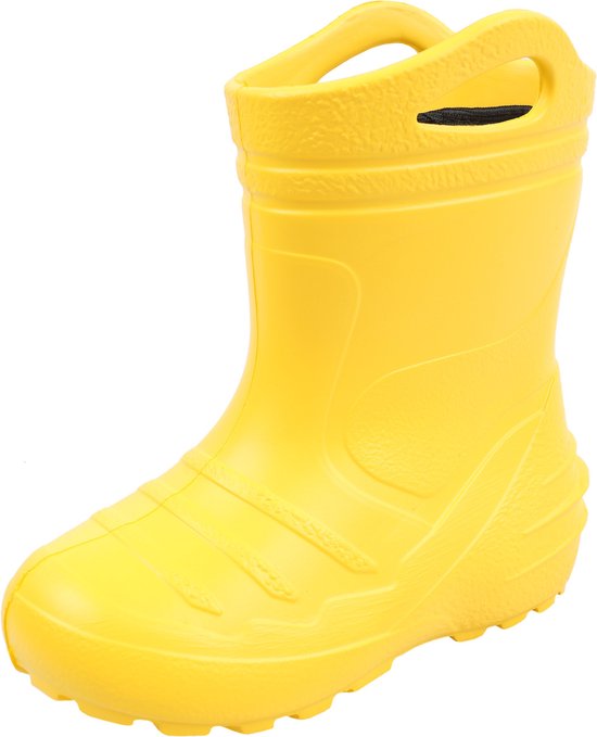 Bottes de pluie jaunes pour enfant, arrosoir KOLMAX / 33