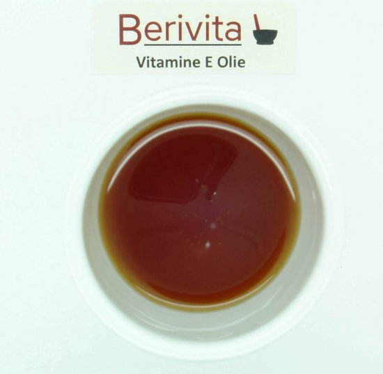 Vitamine E Olie 20ml Pipetfles - Voor Huid en Haar Producten - 100% Natuurlijke Tocoferol - Berivita