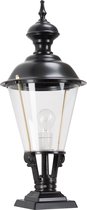 KS Verlichting - Bridgeport Zwart - Tuinlamp - Sokkellamp buiten - staande buitenlamp - tuinlamp staand