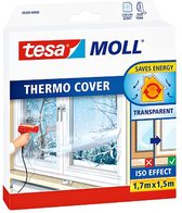 Isolatiefolie Tesa Moll 05430 voor ramen 1.5mx1.7m transparant | 6 stuks