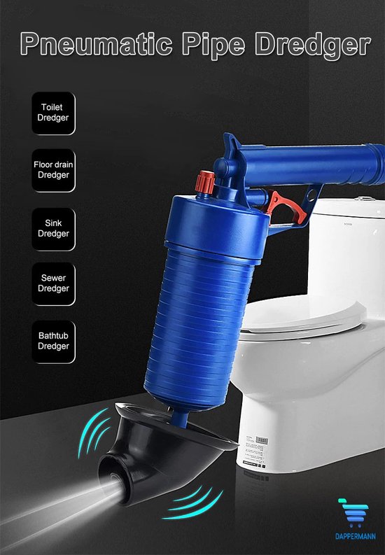 ROTHENBERGER INDUSTRIAL Druklucht ontstopper Bad - Douche - WC