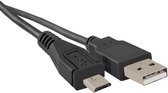 Qoltec Kabel USB 2.0 Type A male | Micro USB B-stekker | 0.25m.