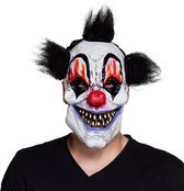 Boland - Latex gezichtsmasker Scary clown - Volwassenen - Clown - Halloween en Horror