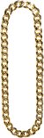 Dikke gouden ketting.