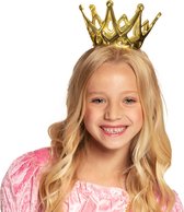 Boland - Kroontje Amy Goud - Één maat - Kinderen en volwassenen - Vrouwen - Prinsen en Prinsessen - Koningsdag - Holland - Supporter