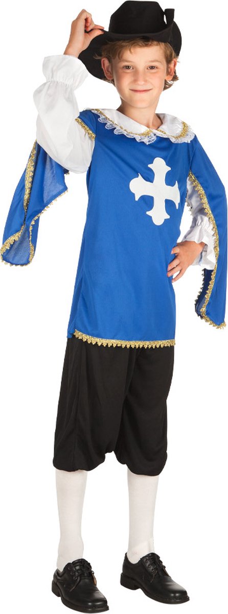 Boland - Kostuum Musketier Norbert (7-9 jr) - Kinderen - Musketier - Ridders, Krijgers en Musketiers