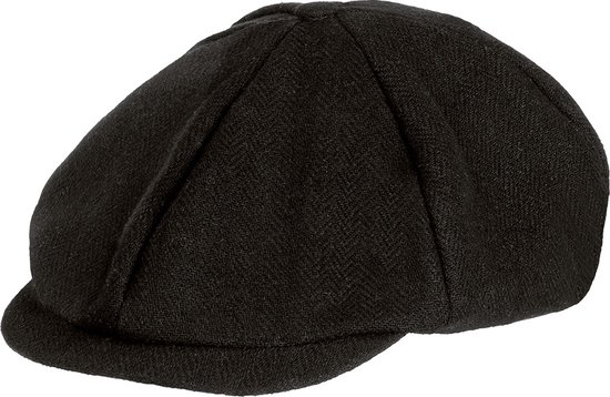 Boland - Pet Birmingham zwart Zwart - 59 - Volwassenen - Unisex - 20's - Roaring Twenties- Gangsters en Maffia