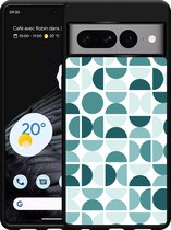 Google Pixel 7 Pro Hardcase hoesje Cirkel Patroon - Designed by Cazy