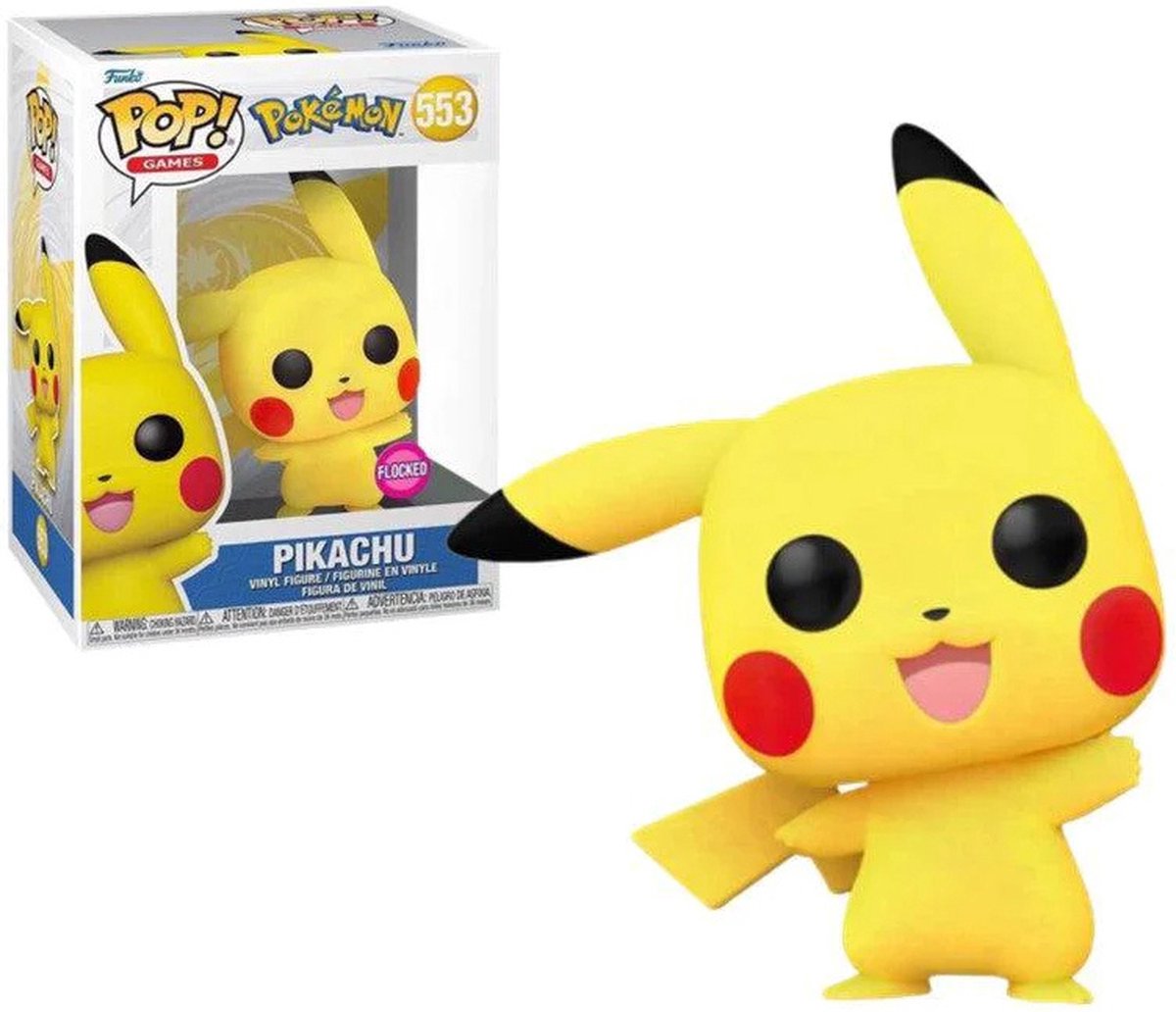 Pikachu (Argent Métallique) 10 pouces - Funko Pop! Jeux - Pokémon