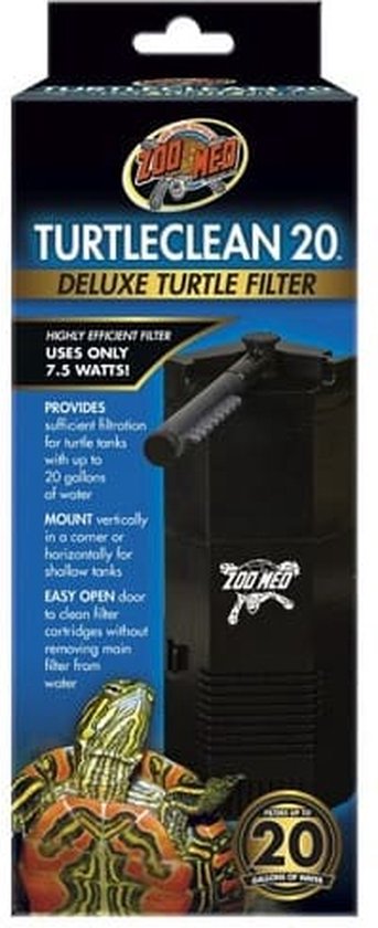 Zoo Med Turtleclean 20 Deluxe Turtle Filter - (7,5W 227 L/U)