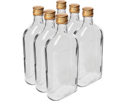 Puurmaken Glazen flessen - Drupke 500 ml 6 stuks