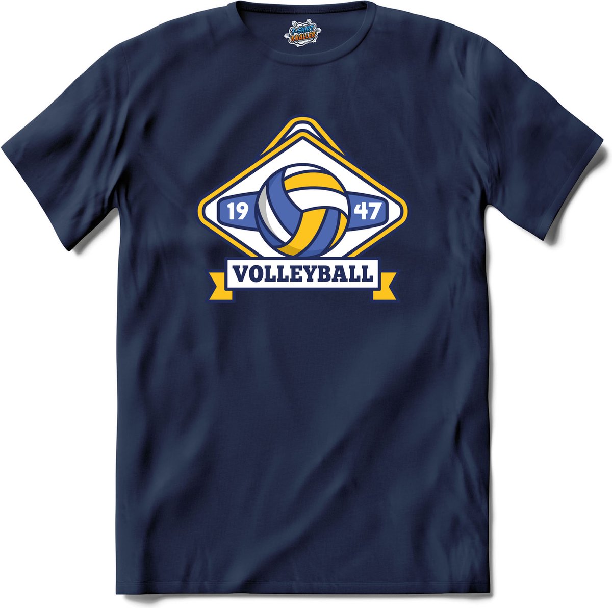 Volleybal sport - T-Shirt - Dames - Navy Blue - Maat 3XL-t-shirt knaller 1