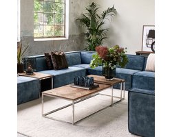 Rivièra Maison RM Mosaic Votive dark blue M set van 2