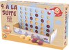 Afbeelding van het spelletje Ulysse Couleurs d'Enfance - Speelgoed kinderen en volwassenen - 4 op een rij - hout - educatief