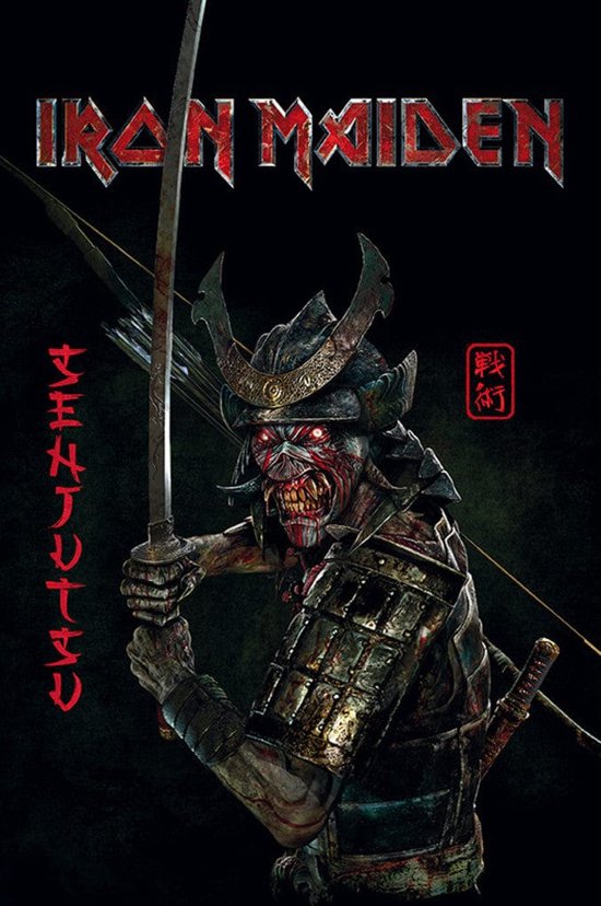 Foto: Gbeye iron maiden senjutsu poster 61x91 5cm