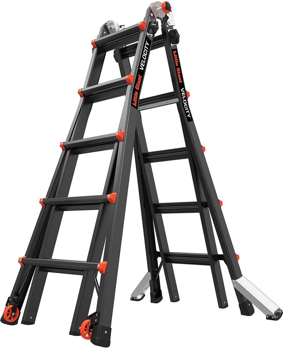 Vouwladder Little Giant 4x5 Velocity Black Pro