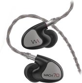 Westone Audio WA-M70 MACH 70 In-Ear Monitor Universeel 3-weg 7-voudige Driver - Zwart met grote korting