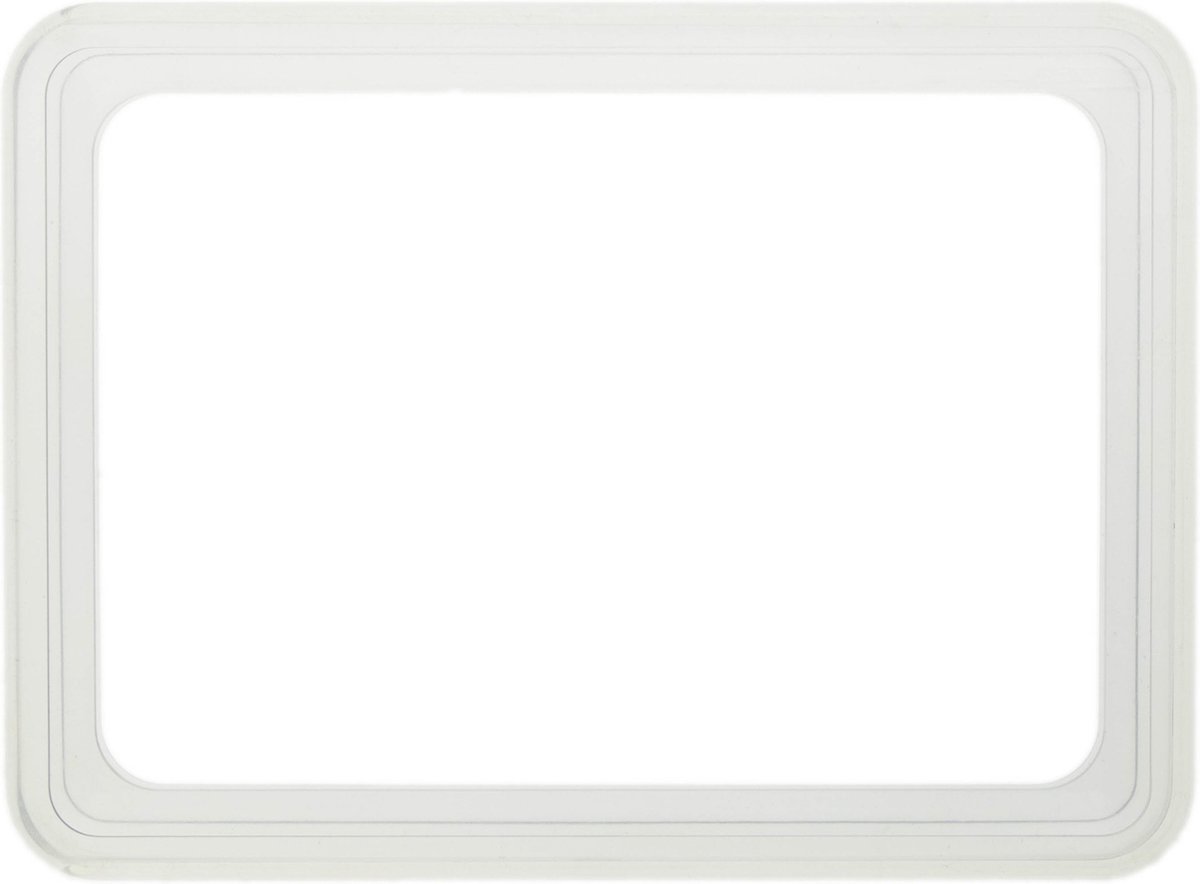 PrimeMatik - Frame voor borden en posters A5 218x155mm transparant voor bewegwijzering