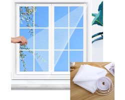 Hor - Horrengaas - Raamhor - Wit - 130cm/150CM - Zelfklevend - Horren - Insectenhor - Anti muggen