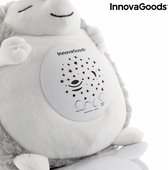 Innovagoods Witte Ruis en Nachtlampje Projector Spikey – White Noise – Witte Ruis Baby – Witte Ruis Machine – Witte Ruis Knuffel