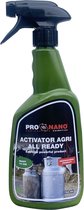ProNano | Pro Nano Activator Agri 750ml | Ready to use | Contactloos reinigen | Extreem krachtige reiniger | Het lost vuil moeiteloos op en haalt verkleuringen door o.a. ijzerhoudend bronwater en agrarische bestrijdingsmiddelen uit het oppervlak.