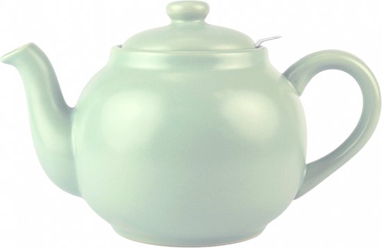 Foto: Plint retro theepot 1 5 liter inhoud inclusief theezeef mint