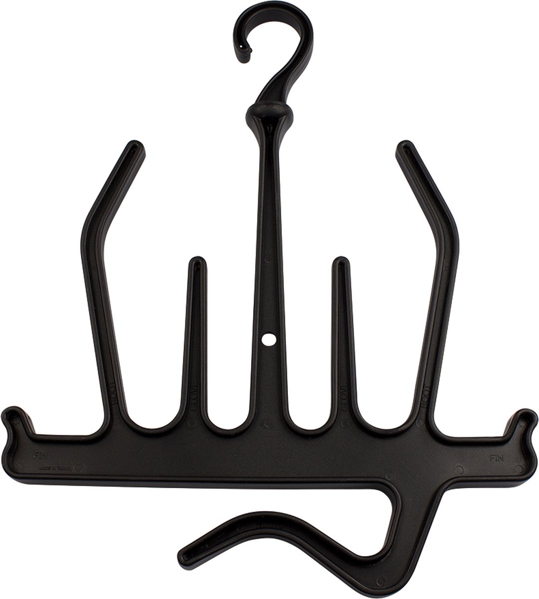 ABC hanger | zwart | wetsuit accessoires hanger | watersporten